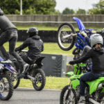 Session stunt / Cross-bitume de sos rodeo au circuit du bourbonnais